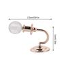 2pcs Alloy Wall Lamp Model Decoration Display Lamp for 1:12 Doll House Accessories