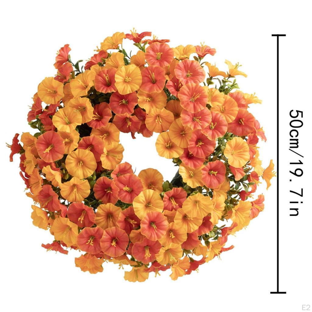 Artificial Door Wreath, Versatile in Its Use, As A Gift for The Front Or Wall Decoration.