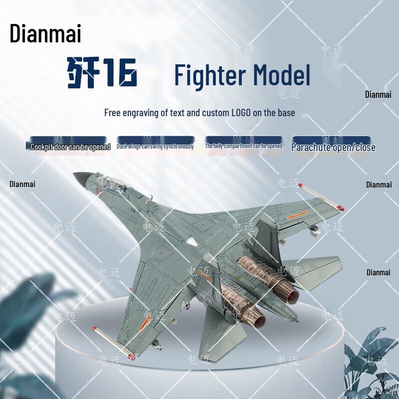 Dianmai J-16 Fighter Jet Alloy Model 1:48 Scale