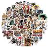 1050Pcs Japanese Anime Attack on Titan stickers Graffiti for DIY Luggage Laptop Skateboard Motorcycle Bicycle Stickers