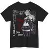 Hot Sale Anime Death Note Misa Tee Hip Hop Streetwear T-shirt Y2K Gothic Cotton Oversized T-shirt Breathable Comfortable Clothe