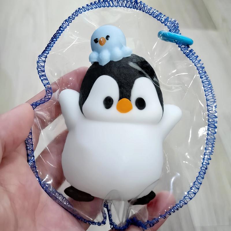 Cute Chubby Penguin Slow Rebound Stress Relief Toy Ultra Soft Squeeze Toy Super Soft Cream Mud Fun Creative Gift For All Ages