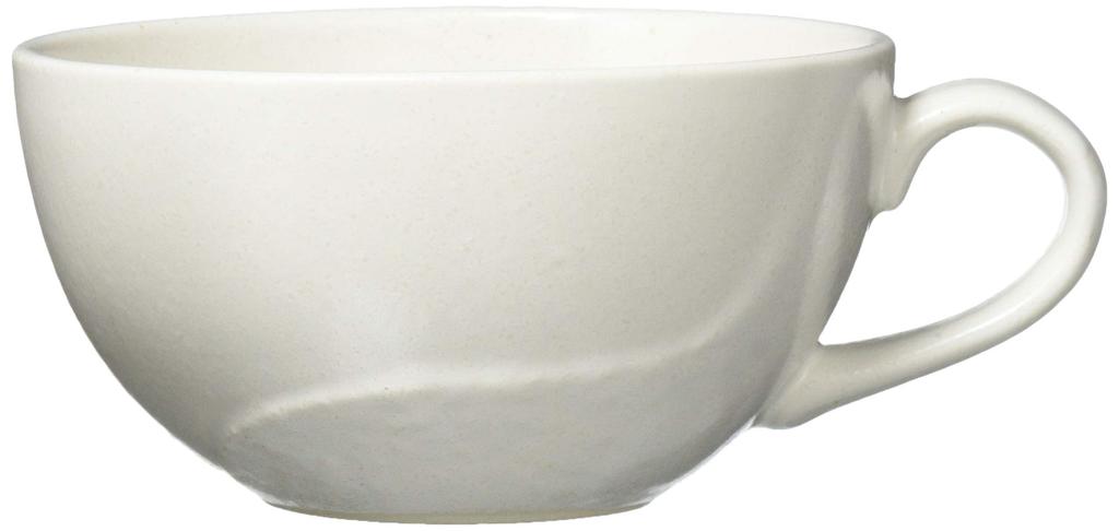 Mino Ware Soup Cup White Matte 132-0121