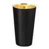 Tsubame Yamanaka Lacquer Straight Glass Double Walled Lacquer X 300cc Eco Bag Made In Vietnam Lacquer Made In Japan J-kitchens-bag Oboro/Black 7.5cm
