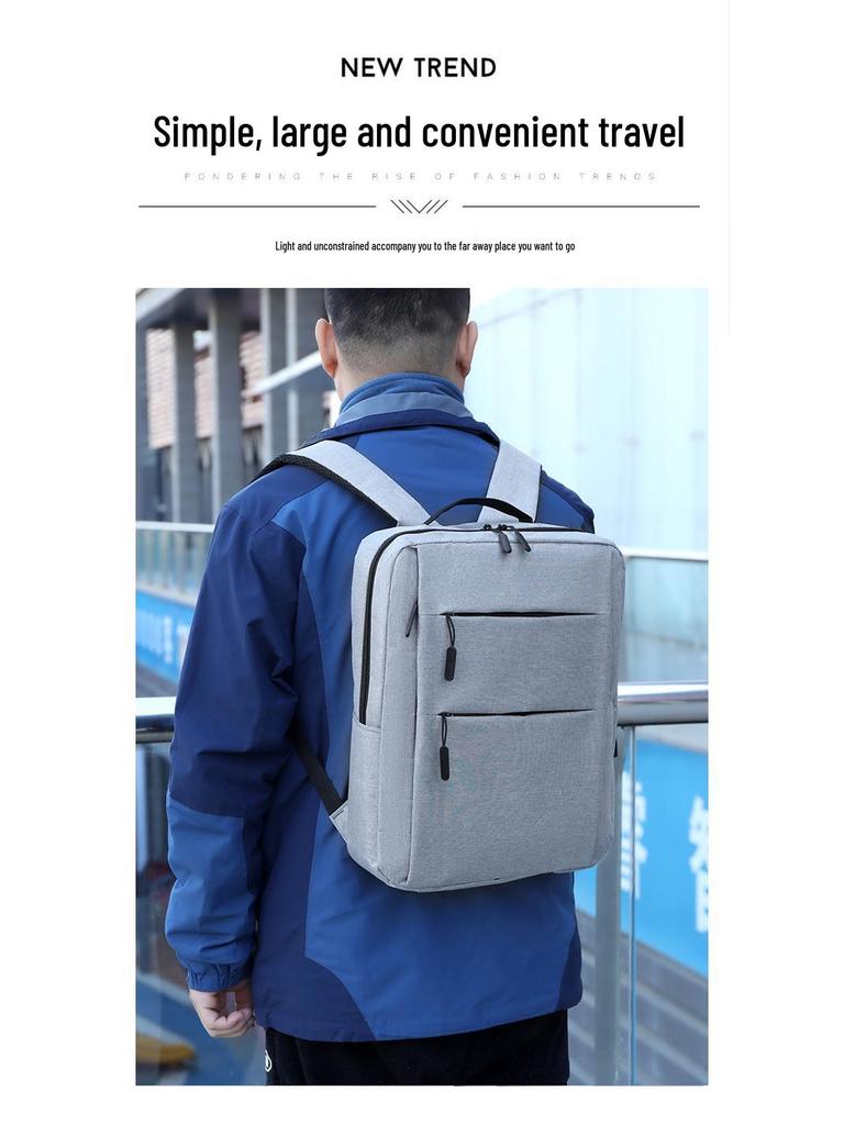 2023 Męski Plecak Biznesowy Casual na Laptopa do Dojazdów i dla Studentów