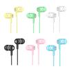 L301 Kabelgebundener Kopfhörer Bass 3,5mm In-Ear Universal Tiefe Ohrstöpsel Gaming-Headset mit Mikrofon