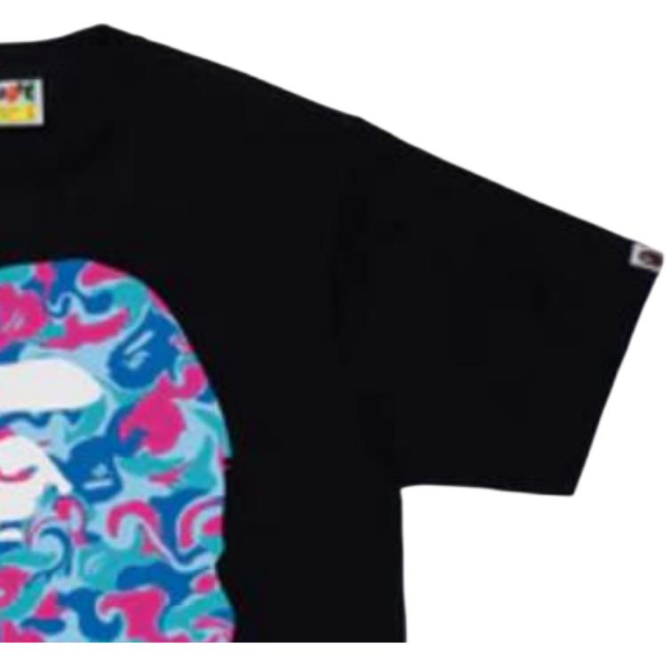 A Bathing Ape Camiseta Cabeça Masculina 1i30-110-076
