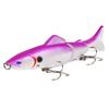 1Pcs 18g/13cm Fishing Lure 3 Segments Crank 3D Eyes Fish Shape Tackle Hook Bait