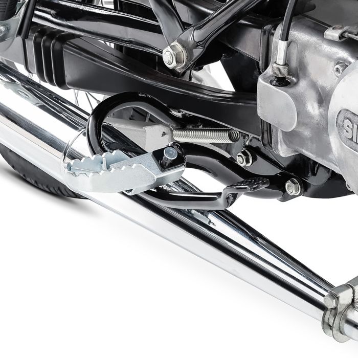 Footrest Holder + Foldable and Side Stand for Simson S51 S70