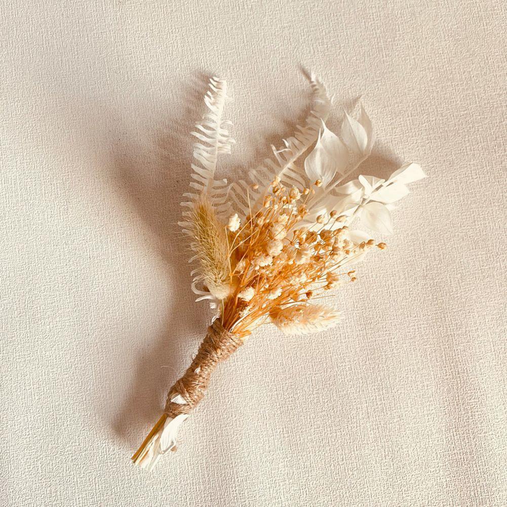 Wedding Dried Flower Decorative Dried Flower Bohemian Mini Flower Bouquet Set for Diy Crafts Vase Decor Wedding Party for Home