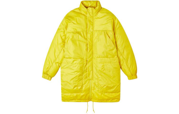 Converse Parka Coats Unisex Yellow Stand Collar Thickened 10021714-A03 I