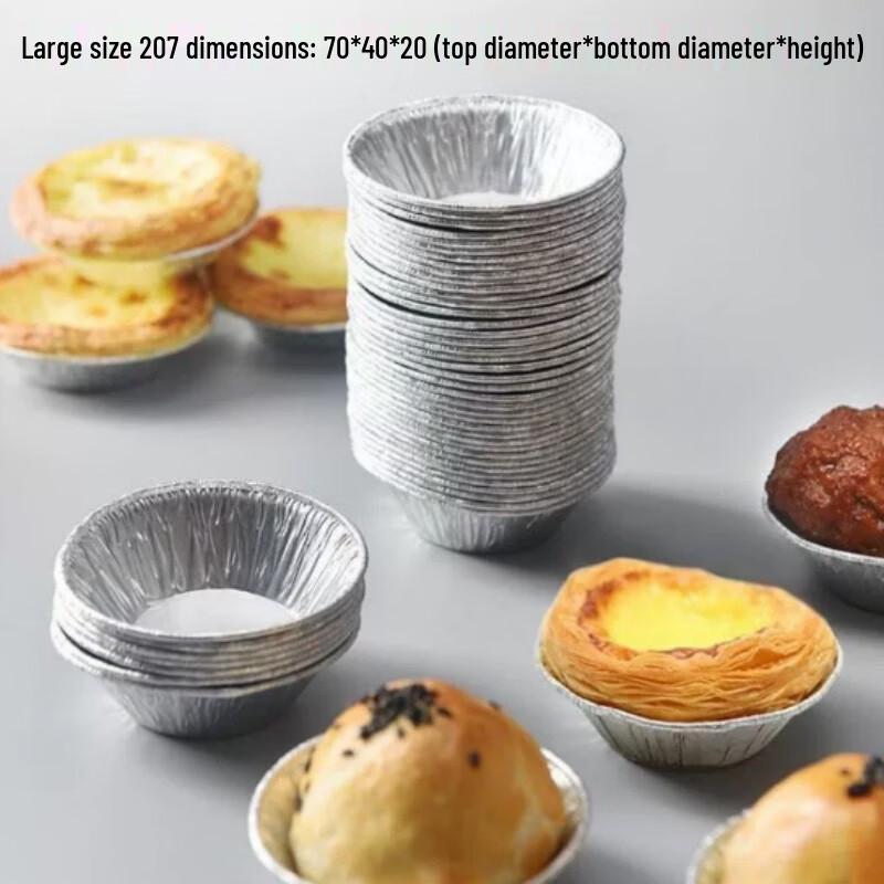 Disposable Aluminum Foil Egg Tart Molds