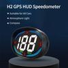 Over-Speed Reminder Speed Real Time Display MPH KM/H Speed Gauge Dual Modes Car Digital Speedometer for Car Trucks Motorcycle
