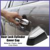 Front Right Door Lock Cylinder Cover Cap ONE  for Cadillac ATS Black