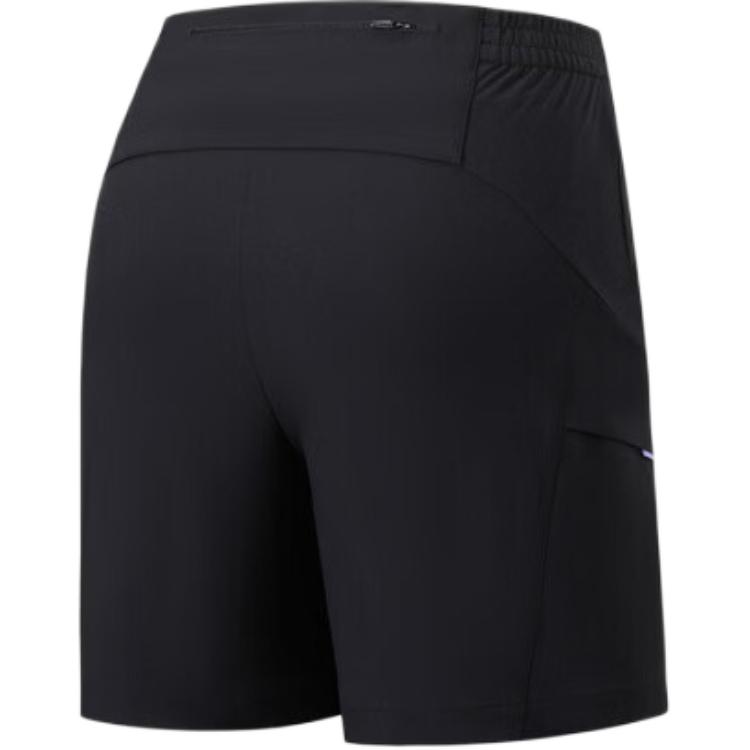 Anta Champion Outdoor Series Solid Color Simple Versatile Soft Sports Shorts Women shorts 162620511-2