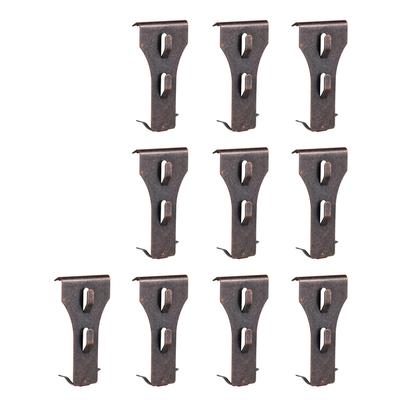 10 PCS Brick Hook Clip Outdoor Hanging Hooks for 60-70mm Brick In Height No Drilling Sliding Brick