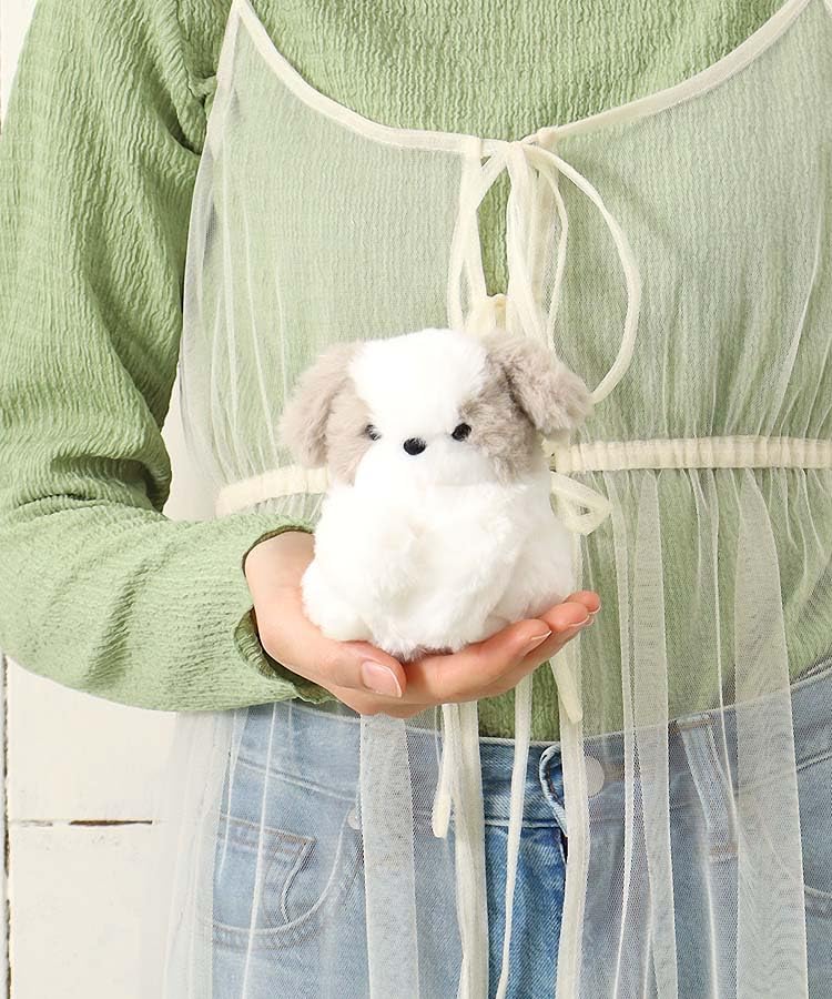 Bleu Bleuet Chubby Dog Plush Toy (French Bulldog)