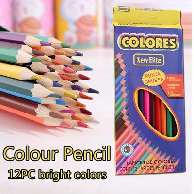 [MLS] Child Pencil Set Marker Album Sketch  Marker Brush 12 Colored Painting  Pencils