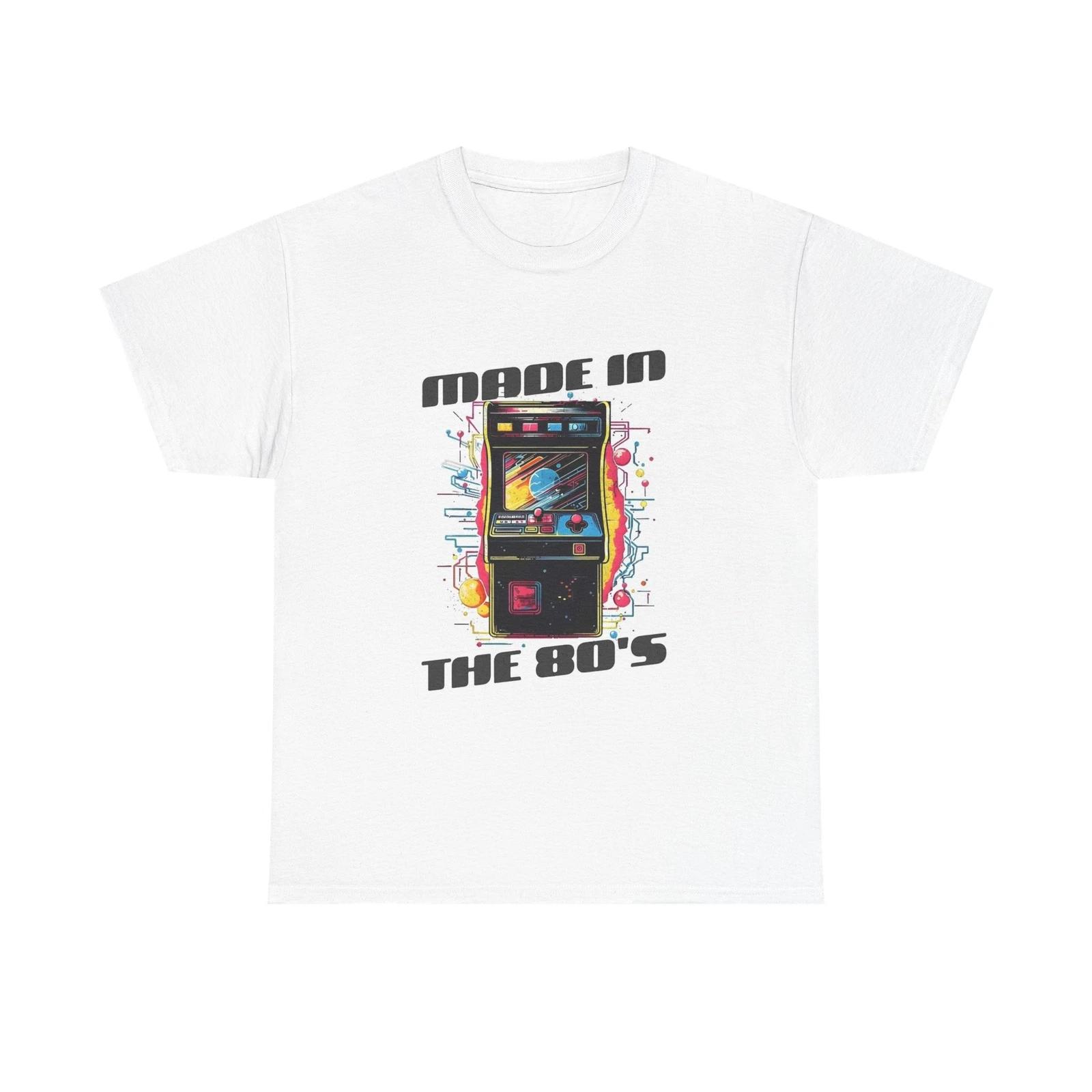 Men s and Women s T-shirts Made In The 80s M