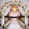 Cross-Border Simulated Rose Flower Arch for Weddings and Hotel Decor
