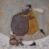 Sam Toft It's Cuddle Up Time Wooden Plaque