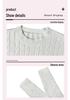 2025 Sexy Solid Color Ribbed Knit Sweater for Cross-Border E-commerce: Long, Stylish, Ideal for Europe and America