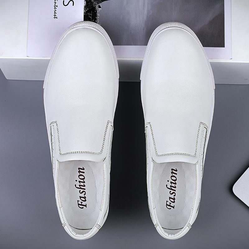 Fashion High Quality Summer Hollow Out Breathable Genuine Leather Shoe Business Casual Shoes Comfortable Sports Shoes Luxury Brand Shoes