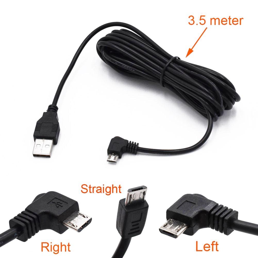 High Quality Black For Car Charging USB Cable for Various Devices 1148ft Length