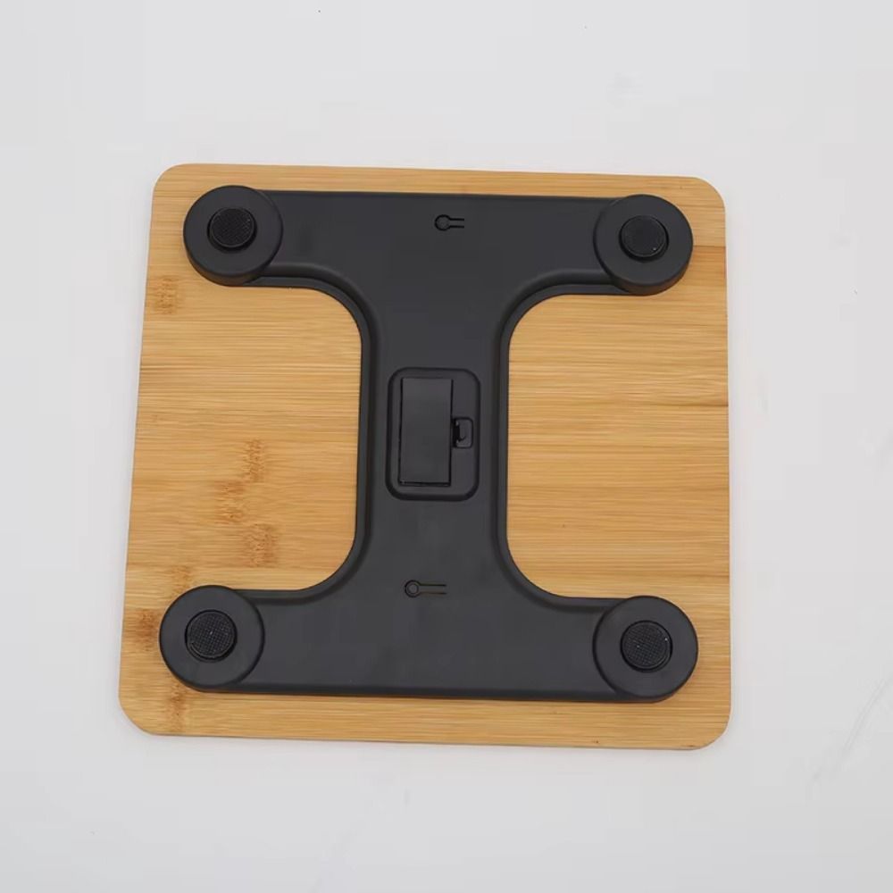 180KG Model Bamboo Weight Scale Square Electronic Weighing Scale Woman Body Scales  Home Use