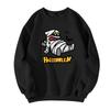 Men's Halloween Printed Long Sleeve T-Shirt Unisex Crewneck Casual Sports Top