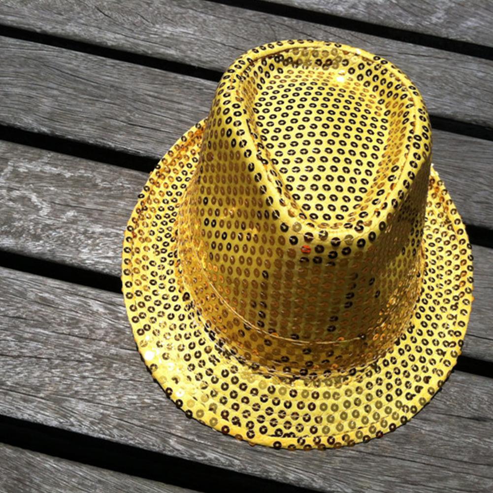 Children Jazz Top Hat Bright Color Sequined Show Hat