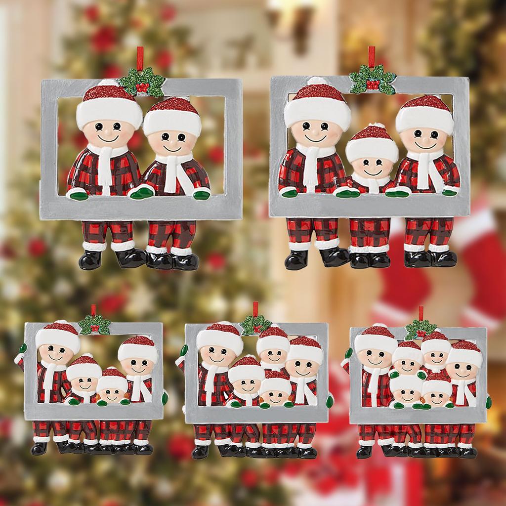 Christmas Pendant DIY Personal Family Christmas Decorations For Home 2025 Navidad Xmas Tree Hanging Ornaments Noel New Year 2025
