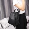 Leather Backpack Female Fashion Mommy Leisure Backpack Head Layer Leather Soft Leather Travel Bag
