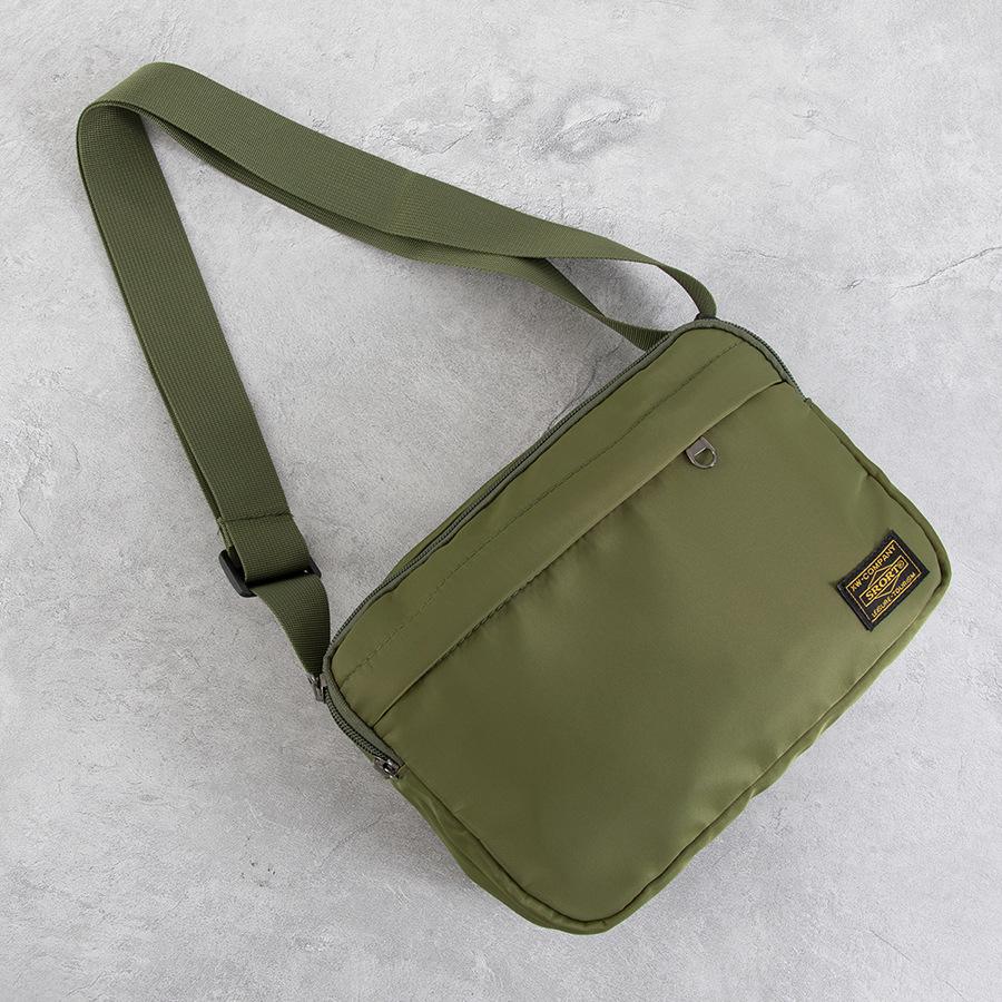 Japanese Minimalist Men's Casual Crossbody Bag - Oxford Cloth Shoulder Bag in Workwear Style