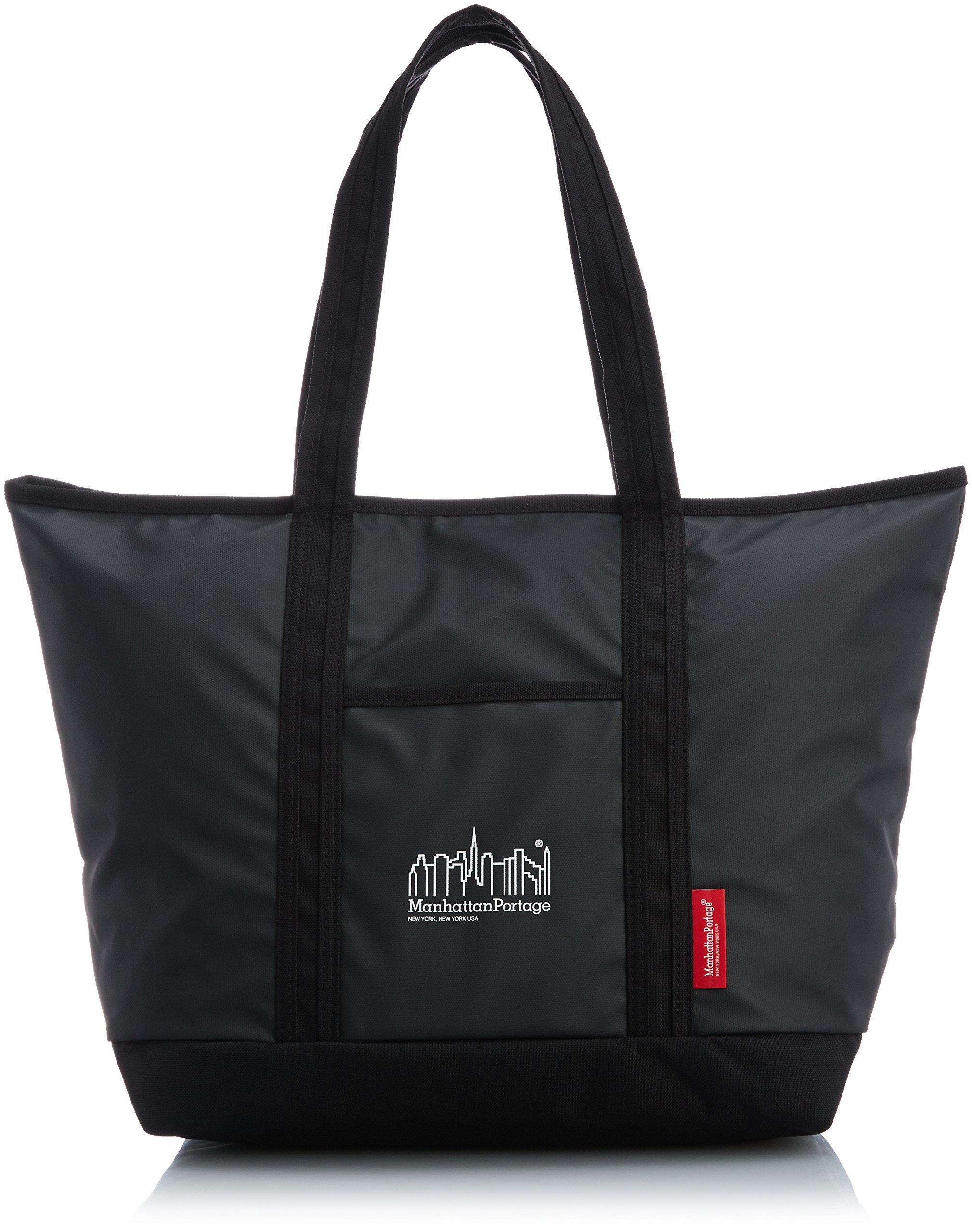 

Genuine Product MP Logo Printed Cherry Hill Tote Bag Tote Bag MP1307ZP Black [Manhattan Portage] [Official] (L) чорний