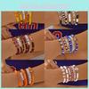 Volleyball Jewelry Geometric Alloy Handmade Unisex Bracelet For Sports Gift