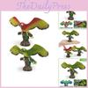Realistic Parrot Animal Model Educational Toy For Kids Featuring Lifelike Green And Red Macaw Designs