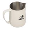 Frothing Cup Prevent Spilling 304 Stainless Steel Milk Frothing Pitcher with Handle for Coffee Making 600ml