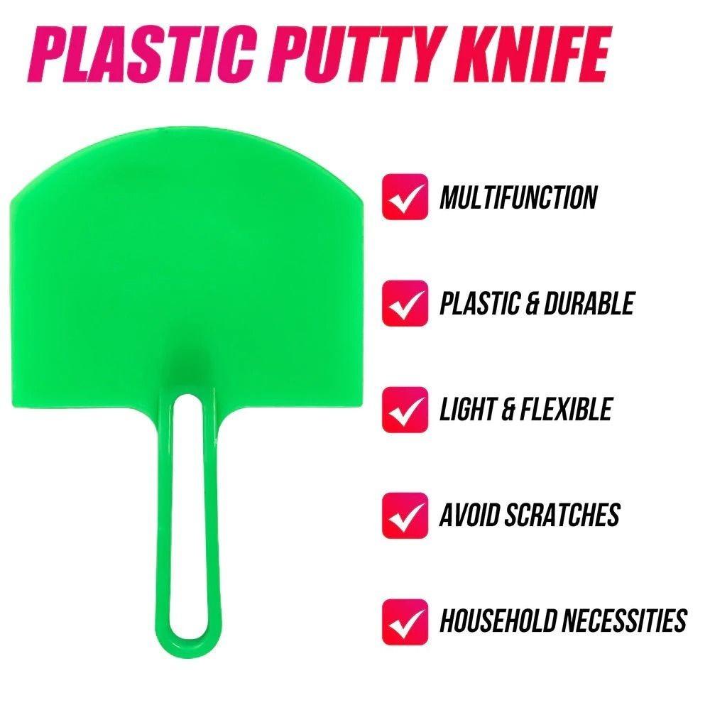Plastic Material Putty Scoop Arc Shovel Wall Putty Skimming Trowel Construction