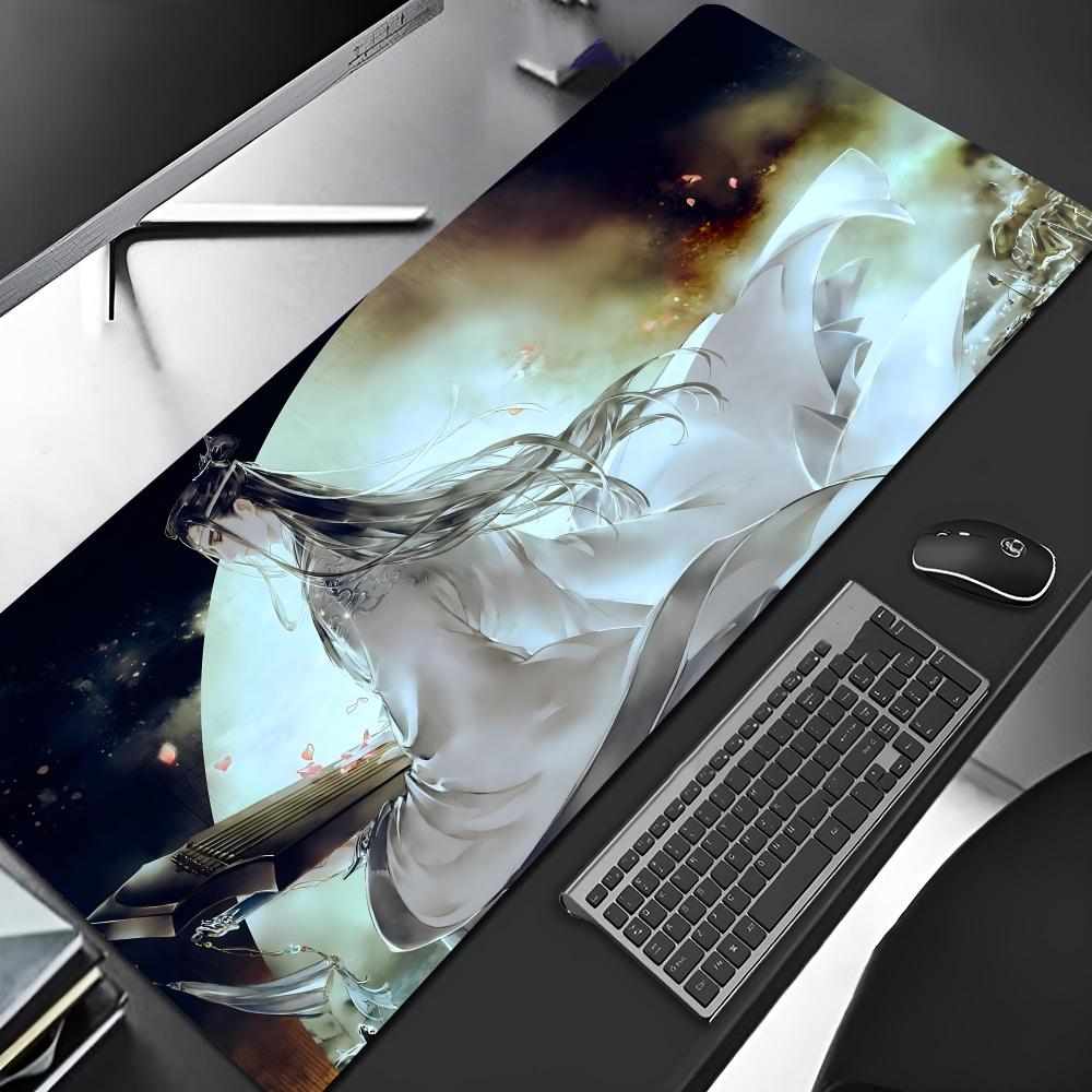 Mo Dao Zu Shi Mouse Pad Edge Big Gaming Locking Computer Gamer Large Rubber Art Mousepad Music Laptop Desk Mat
