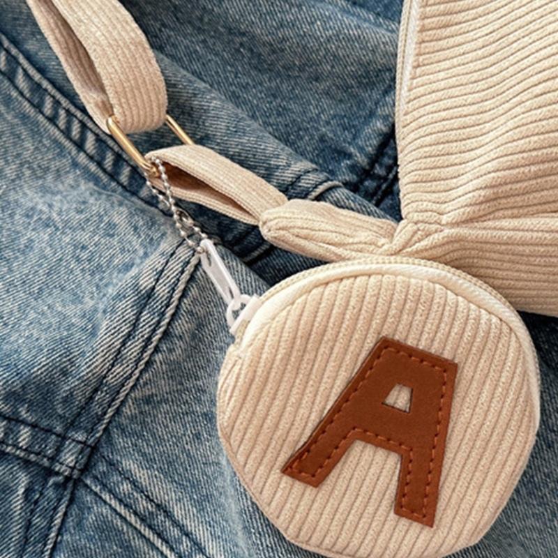 2024 NEW Crossbody Bag Corduroy Shoulder Bags Large Capacity School Book Bag Fashion Bags for Teen Girl Student