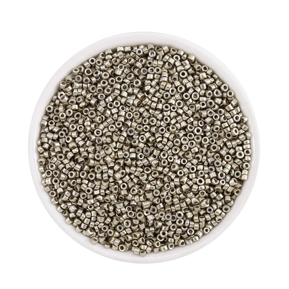 Chenkou Craft 50PCS Mix di perle di vetro per la creazione di gioielli per adulti, grande piccolo sfuso per artigianato artigianale + 1pc scatola di plastica (miscela