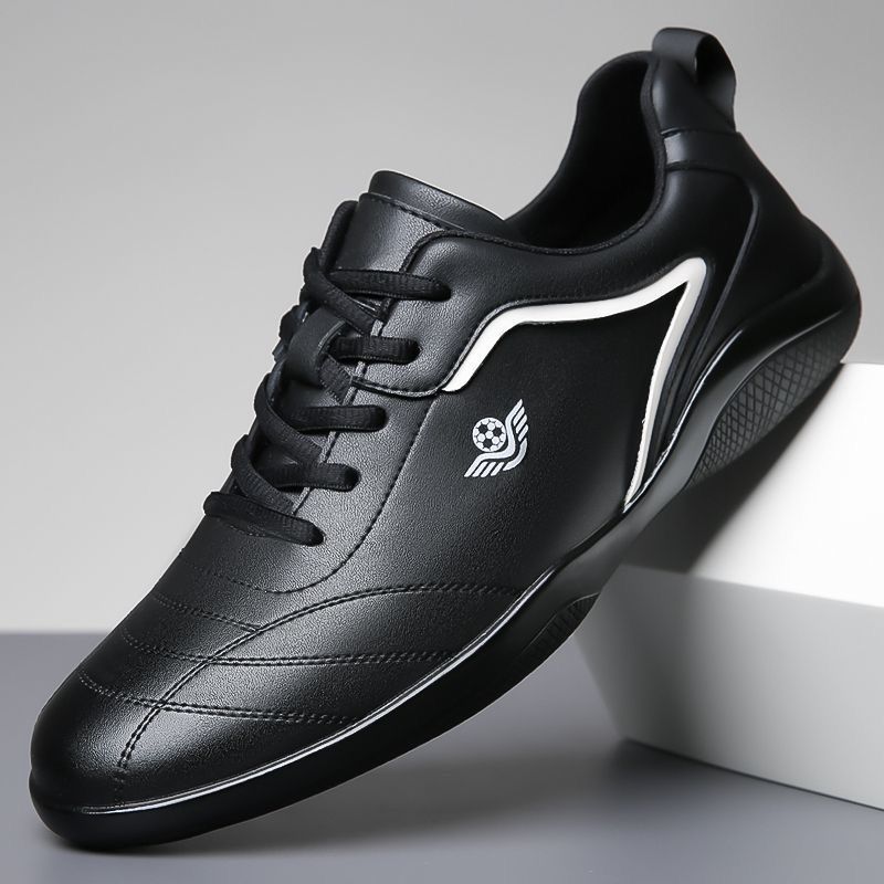 

Маленькие белые туфли мужские новые кеды кожаные дышащие легкие спортивные и повседневные туфли мужская обувь 44