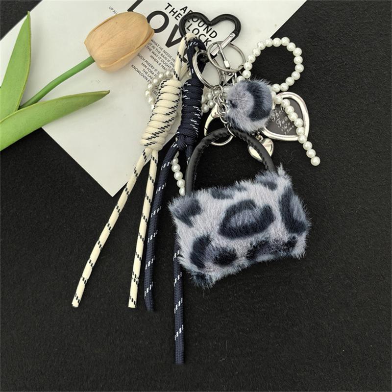 Yogodlns New Fashion Bag Pendant Handmade Rope Sporty Style Plush Decor Handbag Backpack Pendant Bags Accessories Spare Parts for Bags
