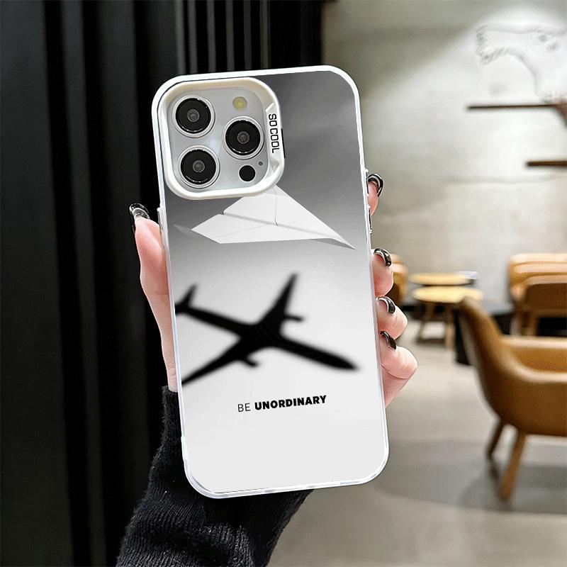 Paper Airplane Boat Dream Shockproof Phone Case for iPhone 17 Air 16 16E 15 Pro Max 14 Plus 13 Mini 12 Back Cover Anti Fall Fund