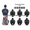 Koi Golf Club Headcover Set - Wood & Putter Covers for Adults