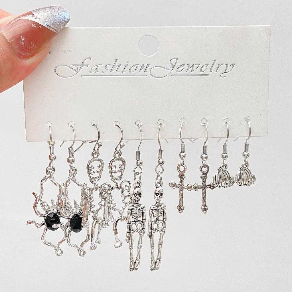 Butterfly, Snake & Sword Earrings Set: Retro European & American Style for Women - Perfect for Halloween