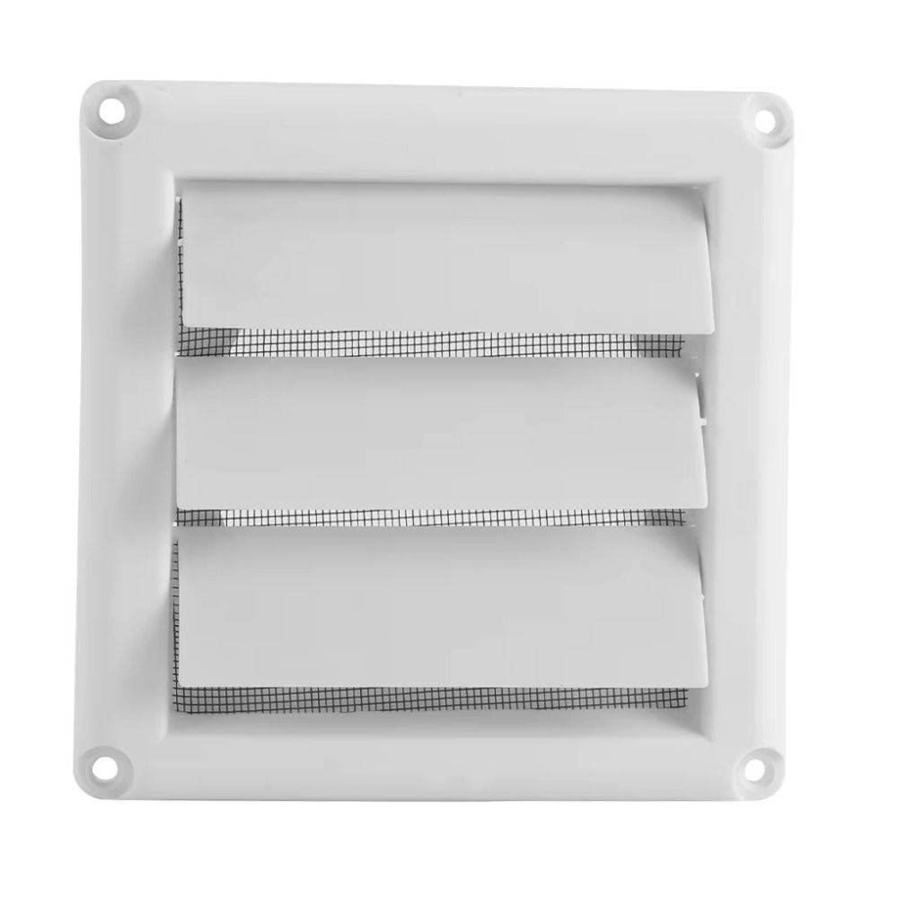 Plastic Material Exhaust Vent Cover Grille Covers Ventilation Grill Air Shutter Vents  For Walls