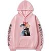 Tokyo Revengers Anime Print Loose Hooded Sweatshirt
