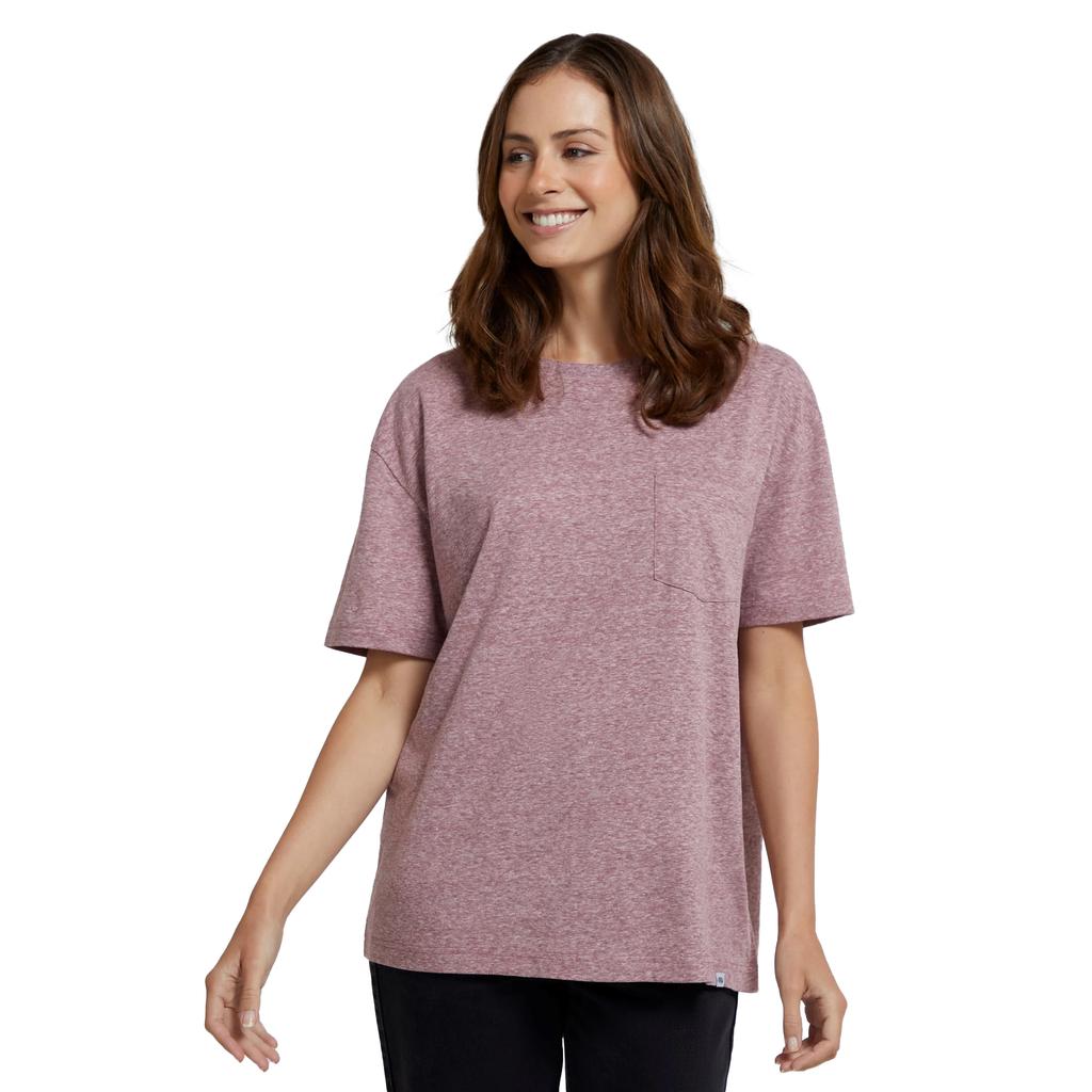 Animal Womens/Ladies Elena Marl Organic Cotton T-Shirt